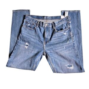 Old Navy Men's Blue Distressed Jeans 36x32